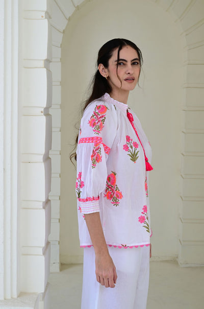 Azure and Indigo - Tutti Frutti Blouse
