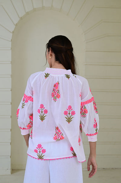 Azure and Indigo - Tutti Frutti Blouse