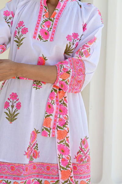 Azure and Indigo - Tutti Frutti Midi Dress