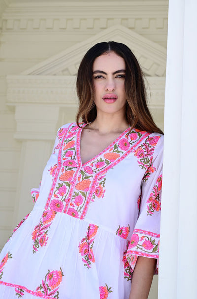 Azure and Indigo - Tutti Frutti Swing Dress