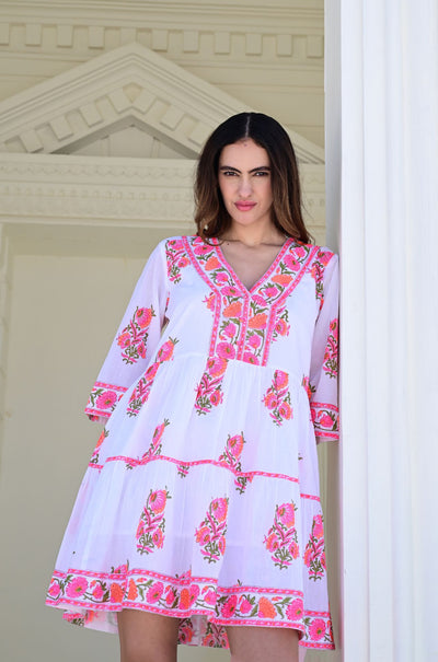Azure and Indigo - Tutti Frutti Swing Dress
