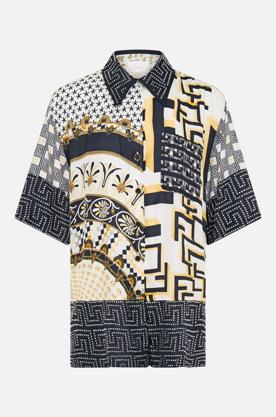 Camilla - Temples Of Dendara Oversized Shirt with Pocket