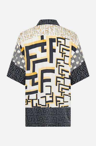 Camilla - Temples Of Dendara Oversized Shirt with Pocket