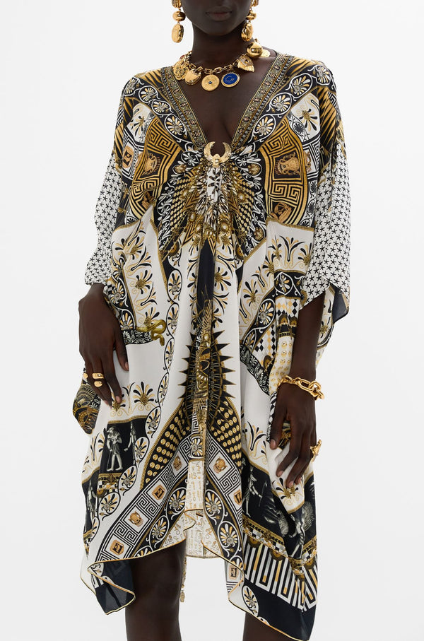 ROUND NECK KAFTAN TEMPLES OF DENDARA