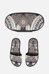 Camilla - Temples Of Dendara Slippers with Travel Case