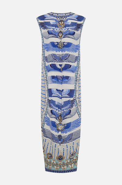 Camilla - Dancing With Daylight Sleeveless Drape Back Dress