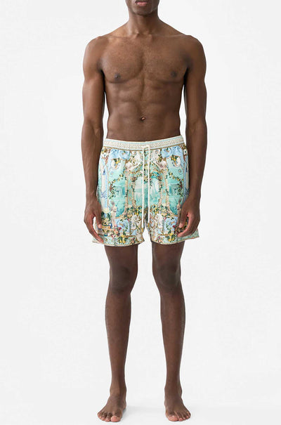 Camilla - Venus On A Vespa Mid Length Boardshort