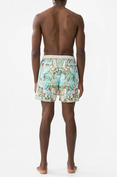 Camilla - Venus On A Vespa Mid Length Boardshort