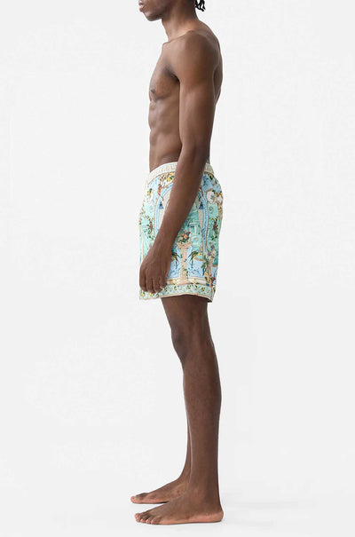 Camilla - Venus On A Vespa Mid Length Boardshort