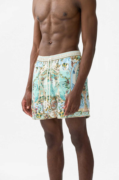 Camilla - Venus On A Vespa Mid Length Boardshort