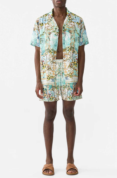 Camilla - Venus On A Vespa Mid Length Boardshort