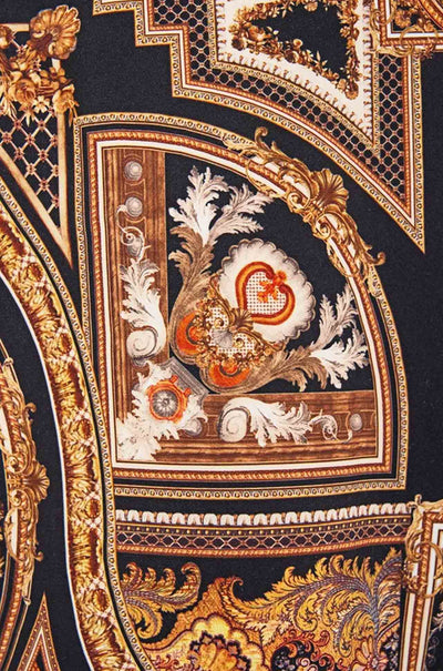 Camilla - Versailles Or Die Mid Length Boardshort w/ Elastic Waist