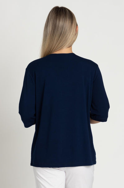Mela Purdie - V Stretch Plaza in Denim