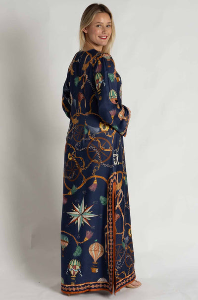 Hale Bob - Valery Long Dress in Navy