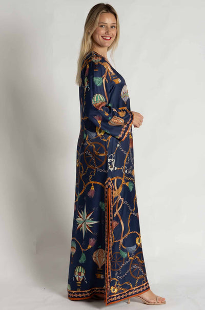 Hale Bob - Valery Long Dress in Navy