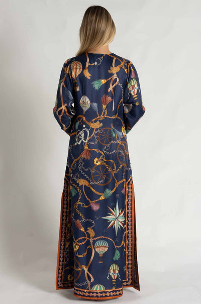 Hale Bob - Valery Long Dress in Navy