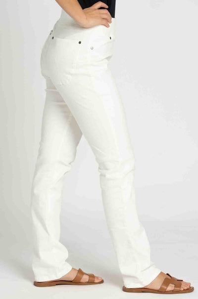 Verge - Vanity Jean in White