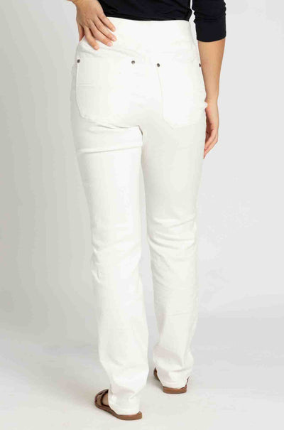 Verge - Vanity Jean in White