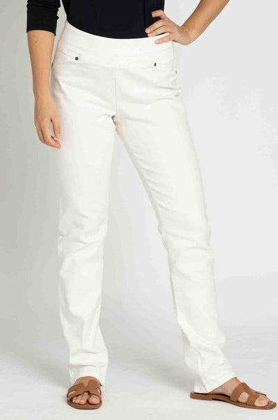 Verge - Vanity Jean in White