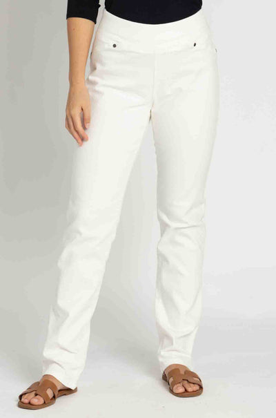 Verge - Vanity Jean in White