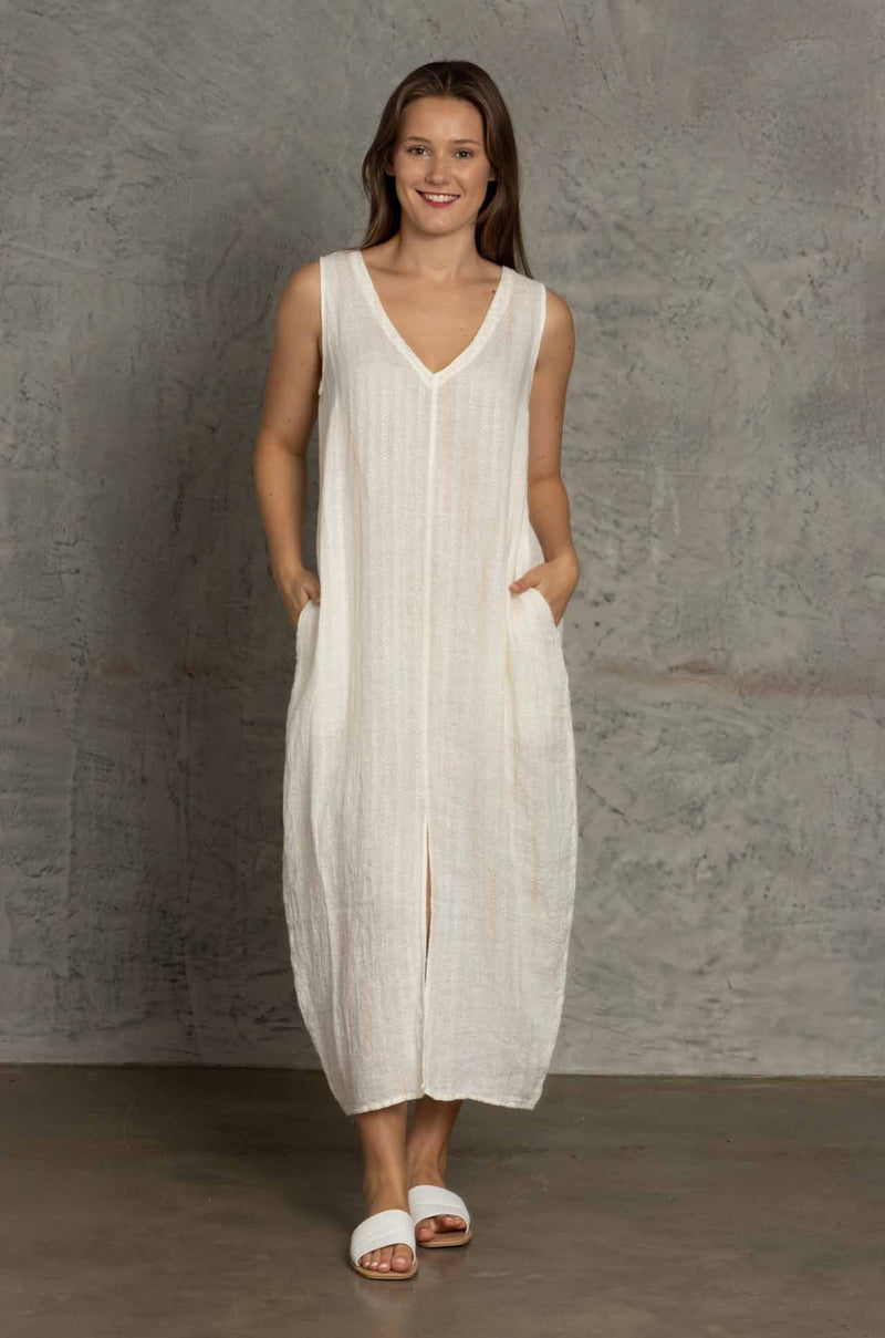La Bottega Di Brunella - Vestito Alghero in Riga Smeralda
