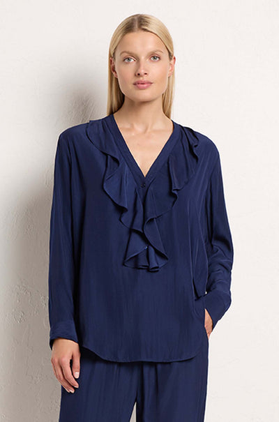 Mela Purdie - Vine Shirt in Denim