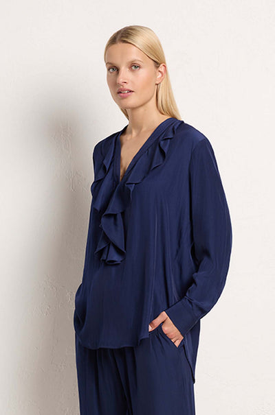 Mela Purdie - Vine Shirt in Denim
