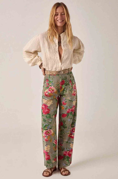 Maison Hotel - Virginia Linen Solstice Blouse