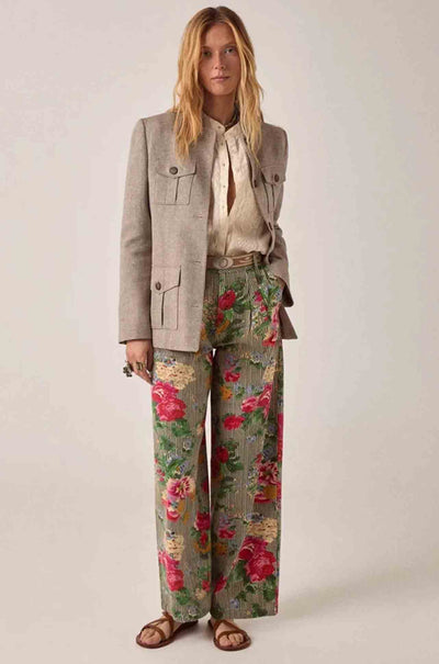 Maison Hotel - Virginia Linen Solstice Blouse