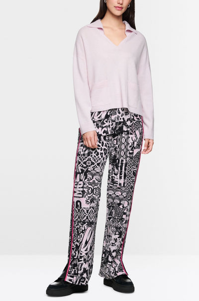 Marc Cain - Washington Trousers with Print