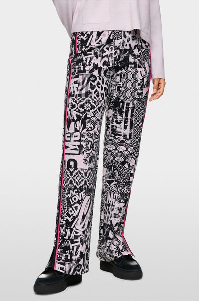 Marc Cain - Washington Trousers with Print