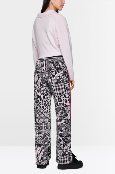 Marc Cain - Washington Trousers with Print