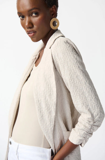 Joseph Ribkoff - Woven Jacquard Boxy Blazer
