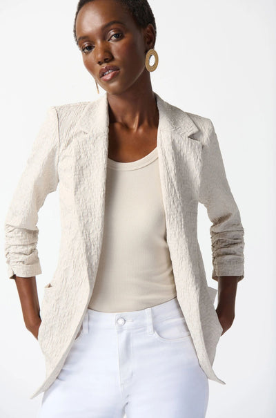 Joseph Ribkoff - Woven Jacquard Boxy Blazer