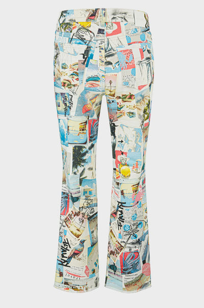 Marc Cain - Printed Denim Model Fyli