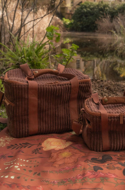 Wandering Folk - Cord Cooler Bag Large in Chocolate
