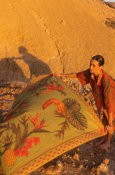 Wandering Folk - Cuban Tropical Sarong