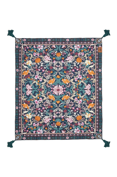 Wandering Folk - Forest Picnic Rug in Emerald