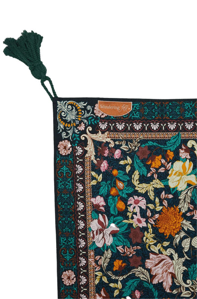 Wandering Folk - Forest Picnic Rug in Emerald