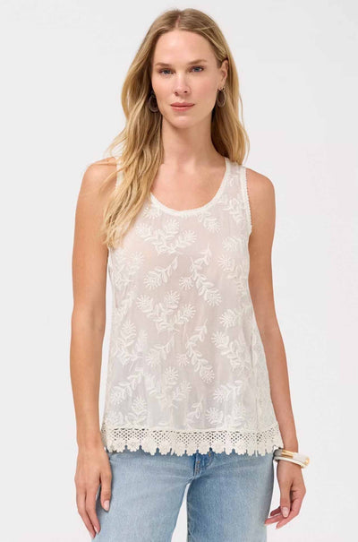 Johnny Was - Wayne Tank in Tossed Floral