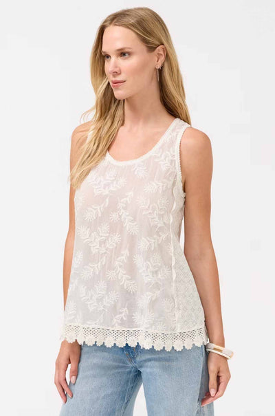 Johnny Was - Wayne Tank in Tossed Floral