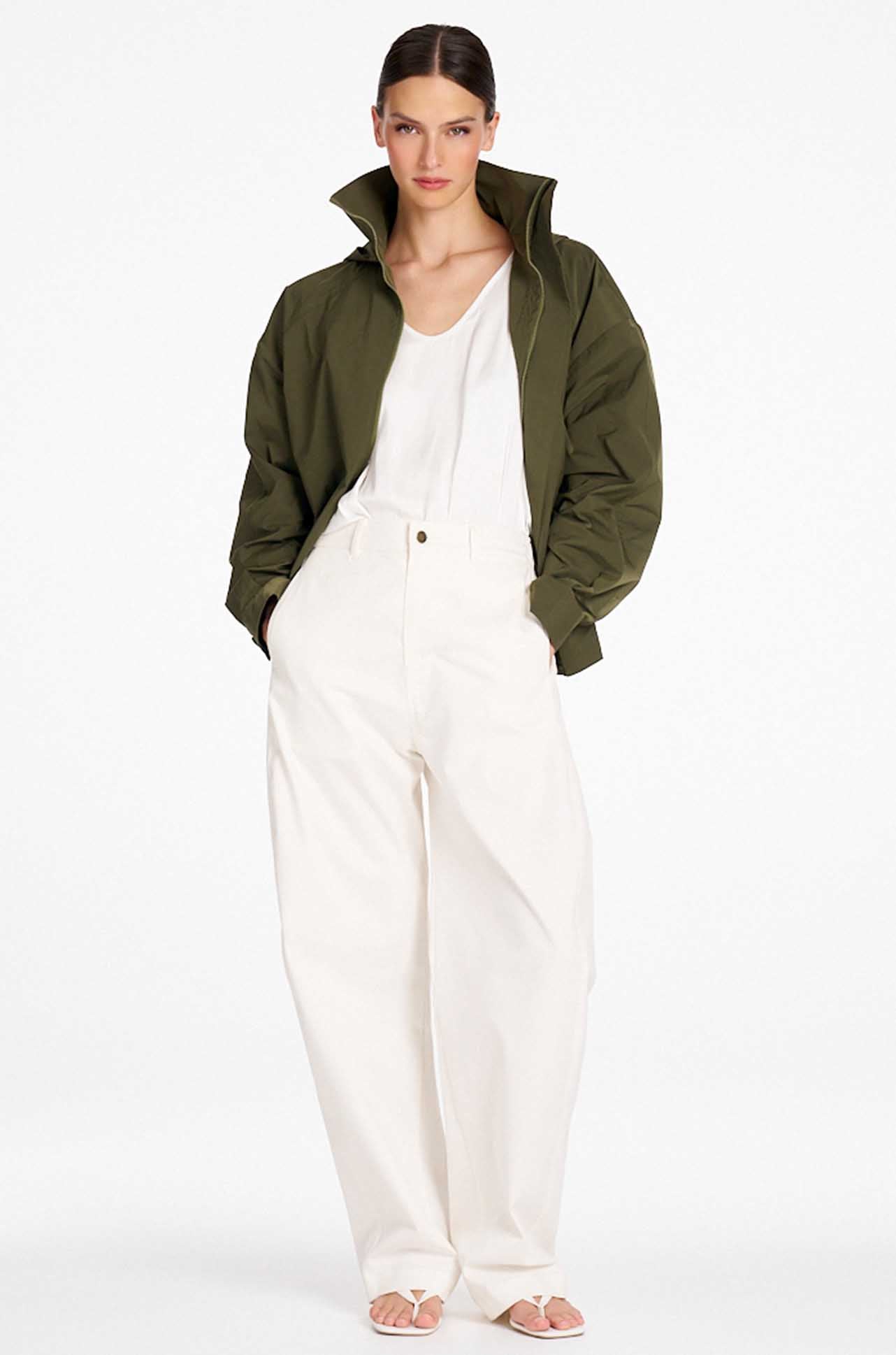Signature Mela Purdie - Barrel Pant in Organic Cotton Twill