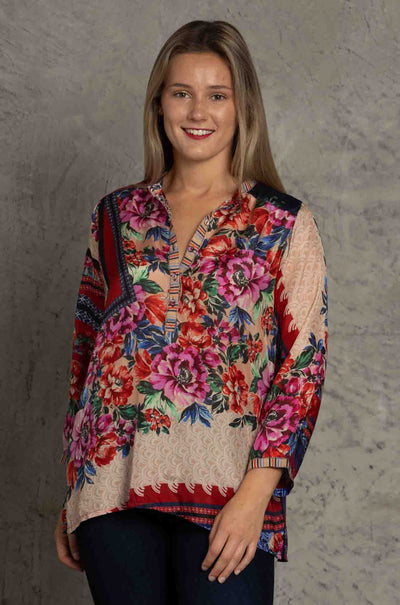 Johnny Was - Window Lin Blouse