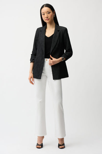 Joseph Ribkoff - Woven Jacquard Boxy Blazer