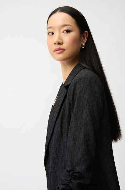 Joseph Ribkoff - Woven Jacquard Boxy Blazer