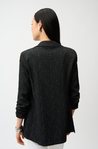 Joseph Ribkoff - Woven Jacquard Boxy Blazer