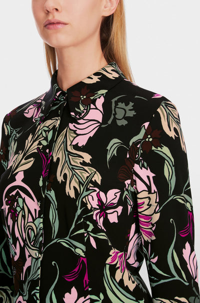 Marc Cain - Shirt Blouse in Flower Print