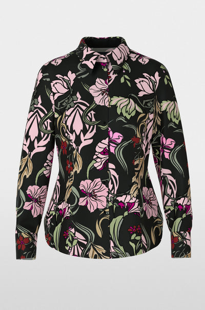Marc Cain - Shirt Blouse in Flower Print