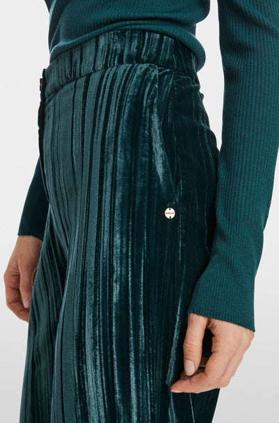 Marc Cain - Wukari Trousers in Crush Velvet