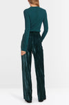 Marc Cain - Wukari Trousers in Crush Velvet